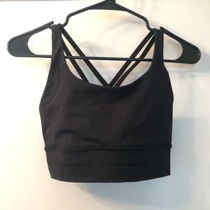 Lulu lemon long lined bra size 6